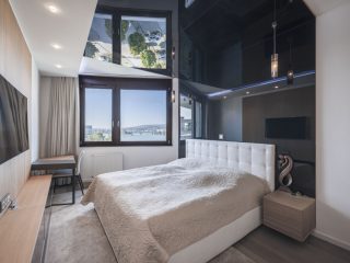 Kiadó 220 m²-estársasházi lakás XIII. Kerület (Vizafogó – Marinapart) , Marinapart: 8'800 EUR