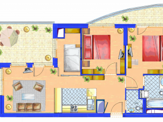 Eladó 83 m²-estársasházi lakás XIII. Kerület (Vizafogó – Marinapart) , Úszódaru utca: 168'000'000 Ft