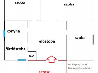 Kiadó 76 m²-escsaládi házban kialakított iroda XIV. Kerület (Alsórákos) , Örs vezér útja: 200'000 Ft