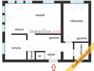 Eladó 54 m²-estársasházi lakás XIV. Kerület (Alsórákos) , Öv utcánál, Egressy út: 69'900'000 Ft