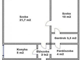 Eladó 46 m²-estársasházi lakás XIV. Kerület (Füredi lakótelep) , Ond vezér útja: 61'500'000 Ft