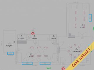 Eladó 89 m²-esegyéb iroda XIV. Kerület (Herminamező) , Amerikai út: 79'500'000 Ft