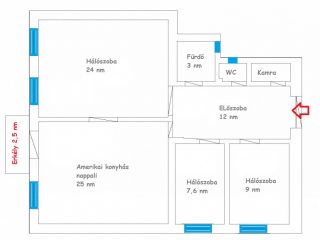 Eladó 84 m²-estársasházi lakás XIV. Kerület (Istvánmező) , Zugló belvároshoz közeli részén: 114'900'000 Ft