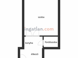 Kiadó 36 m²-estársasházi lakás XIV. Kerület (Kiszugló) , Thököly út: 170'000 Ft