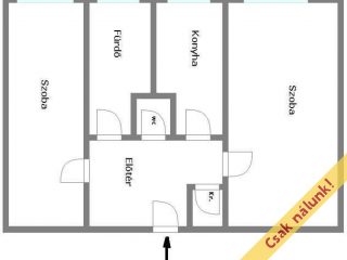 Eladó 47 m²-estársasházi lakás XIV. Kerület (Nagyzugló) , Angol utca: 67'000'000 Ft