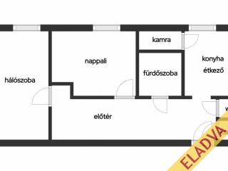Eladó 53 m²-estársasházi lakás XIV. Kerület (Nagyzugló) , Bolgárkertész utcánál: 69'900'000 Ft
