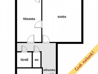 Eladó 49 m²-estársasházi lakás XIV. Kerület (Rákosfalva) , Ond vezér útja: 73'800'000 Ft