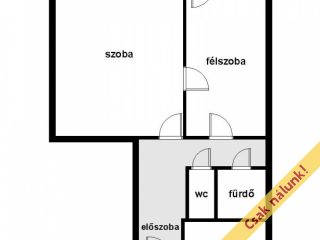 Eladó 49 m²-estársasházi lakás XIV. Kerület (Rákosfalva) , Ond vezér útja: 60'900'000 Ft