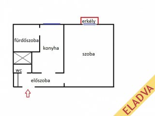 Eladó 36 m²-estársasházi lakás XIV. Kerület (Törökőr) , Szervián utca: 54'000'000 Ft