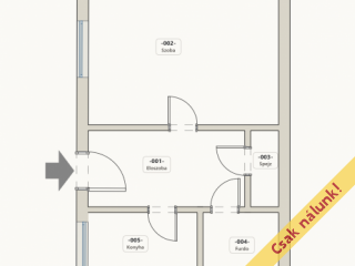 Eladó 43 m²-estársasházi lakás XIX. Kerület (Felső-Kispest) , KÖKI közeli utca: 43'000'000 Ft