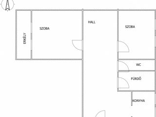 Eladó 53 m²-estársasházi lakás XIX. Kerület (Kispest) , Eötvös utca: 57'900'000 Ft