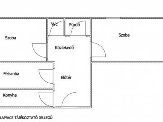 Eladó 52 m²-estársasházi lakás XIX. Kerület (Kispest) , Hunyadi utca: 62'400'000 Ft