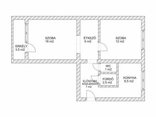 Eladó 53 m²-estársasházi lakás XIX. Kerület (Kispest) , Kosárfonó utca: 64'900'000 Ft