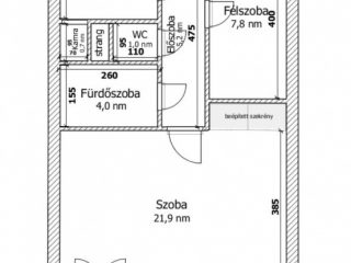 Eladó 50 m²-estársasházi lakás XIX. Kerület (Kispest) , Rákóczi utca: 54'990'000 Ft