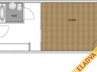 Eladó 31 m²-estársasházi lakás XIX. Kerület (Lakótelep) , Corvin körút: 37'500'000 Ft