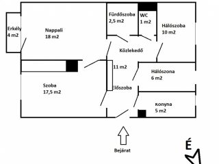 Eladó 73 m²-estársasházi lakás XIX. Kerület (Lakótelep) , Fő utca: 83'900'000 Ft