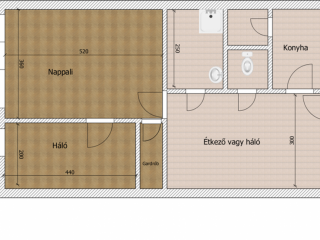Eladó 57 m²-estársasházi lakás XIX. Kerület (Lakótelep) , József Attila utca: 63'000'000 Ft