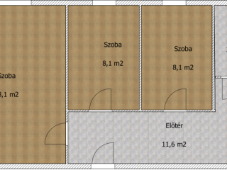 Eladó 59 m²-estársasházi lakás XIX. Kerület (Lakótelep) , Nagysándor J utca: 53'900'000 Ft