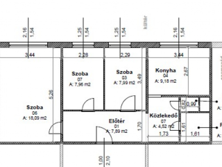 Eladó 59 m²-estársasházi lakás XIX. Kerület (Lakótelep) , Rákóczi  utcában: 59'000'000 Ft