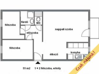 Eladó 82 m²-estársasházi lakás XIX. Kerület (Lakótelep) , Templomtér közelében: 94'900'000 Ft