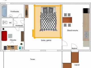 Eladó 42 m²-estársasházi lakás XIX. Kerület (Óváros) , Báthory utca: 52'900'000 Ft