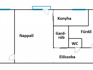 Eladó 52 m²-estársasházi lakás XV. Kerület (Pestújhely) , Kolozsvár utca: 65'900'000 Ft