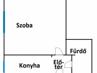 Eladó 28 m²-esházrész XV. Kerület (Rákospalota) , Klapka György utca: 32'200'000 Ft
