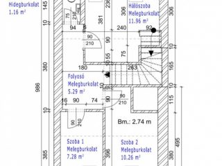 Eladó 88 m²-estársasházi lakás XV. Kerület (Rákospalota) , Szentmihályi út: 116'900'000 Ft