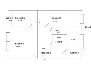 Eladó 69 m²-estársasházi lakás XV. Kerület (Újpalota) , Erdőkerülő utca: 71'000'000 Ft