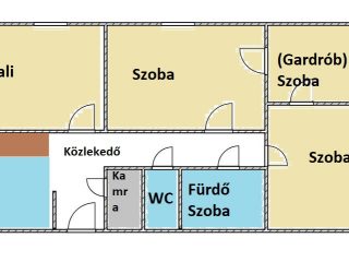 Eladó 68 m²-estársasházi lakás XV. Kerület (Újpalota) , Kőrakás park: 81'900'000 Ft