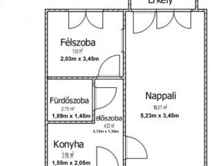 Eladó 35 m²-estársasházi lakás XV. Kerület (Újpalota) , Nyírpalota út: 46'900'000 Ft