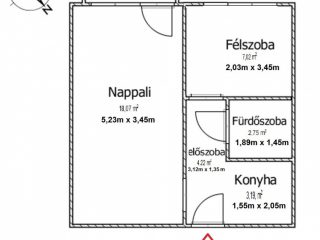 Kiadó 35 m²-estársasházi lakás XV. Kerület (Újpalota) , Nyírpalota út: 190'000 Ft