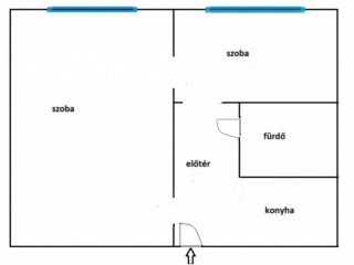 Eladó 35 m²-estársasházi lakás XV. Kerület (Újpalota) , Nyírpalota utca: 52'000'000 Ft