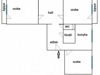 Eladó 70 m²-estársasházi lakás XV. Kerület (Újpalota) , Páskomliget utca: 65'000'000 Ft