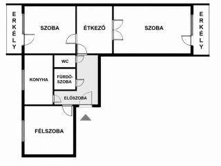 Eladó 70 m²-estársasházi lakás XV. Kerület (Újpalota) , Páskomliget utca: 84'900'000 Ft