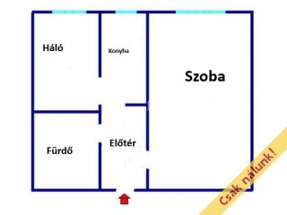 Eladó 35 m²-estársasházi lakás XV. Kerület (Újpalota) , Sárfű utca: 52'000'000 Ft