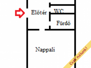 Eladó 43 m²-estársasházi lakás XVI. Kerület (Mátyásföld) , Centenáriumi sétány: 52'500'000 Ft
