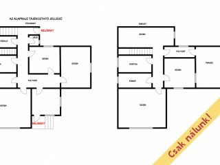 Eladó 180 m²-escsaládi ház XVI. Kerület (Mátyásföld) , Mátyásföld-Petőfikert: 110'000'000 Ft