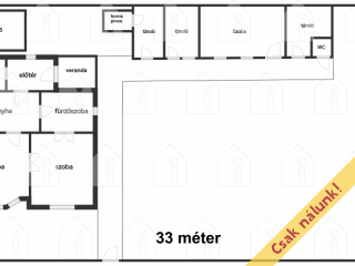 Eladó 64 m²-escsaládi ház XVI. Kerület (Rákosszentmihály) , Vörösmarty utca: 99'000'000 Ft