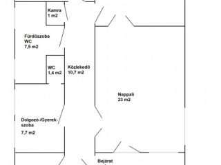 Eladó 107 m²-esházrész XVI. Kerület (Sashalom) , Batsányi János utca: 135'000'000 Ft