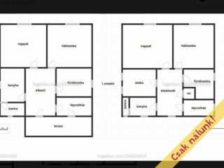 Eladó 163 m²-escsaládi ház XVII. Kerület (Akadémiaújtelep) , 524.utca utca: 169'900'000 Ft