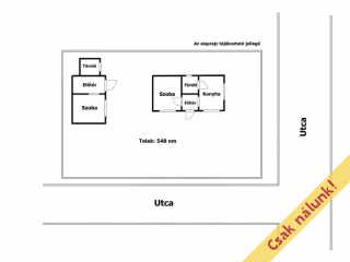 Eladó 42 m²-escsaládi ház XVII. Kerület (Rákoscsaba) , Zrínyi utca: 52'500'000 Ft