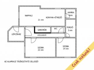 Eladó 78 m²-estársasházi lakás XVII. Kerület (Rákoscsaba) , Zrínyi utca környéki utca: 81'900'000 Ft