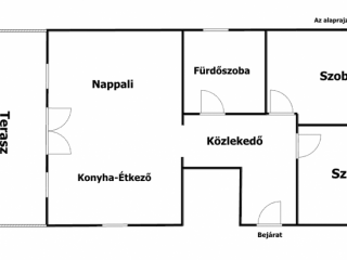 Kiadó 74 m²-estársasházi lakás XVII. Kerület (Rákoshegy) , Kép utca környéke: 450'000 Ft