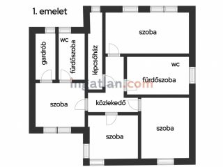 Eladó 124 m²-esikerház XVII. Kerület (Rákoshegy) , Lőrinci út közeli utca: 159'900'000 Ft