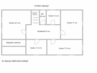 Eladó 178 m²-escsaládi ház XVII. Kerület (Rákoshegy) , Tessedik tér: 185'000'000 Ft