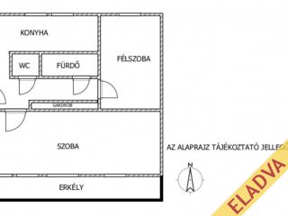 Eladó 50 m²-estársasházi lakás XVII. Kerület (Rákoskeresztúr) , Földműves u környékén lévő utca: 59'900'000 Ft