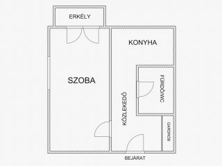 Eladó 36 m²-estársasházi lakás XVII. Kerület (Rákoskeresztúr) , Pesti út: 53'000'000 Ft