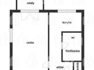 Eladó 36 m²-estársasházi lakás XVII. Kerület (Rákoskeresztúr) , Pesti út közeli utca: 49'900'000 Ft