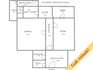 Eladó 80 m²-escsaládi ház XVII. Kerület (Rákoskert) , Görömböly utca: 91'000'000 Ft